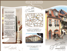 Tablet Screenshot of classic-appartements.de